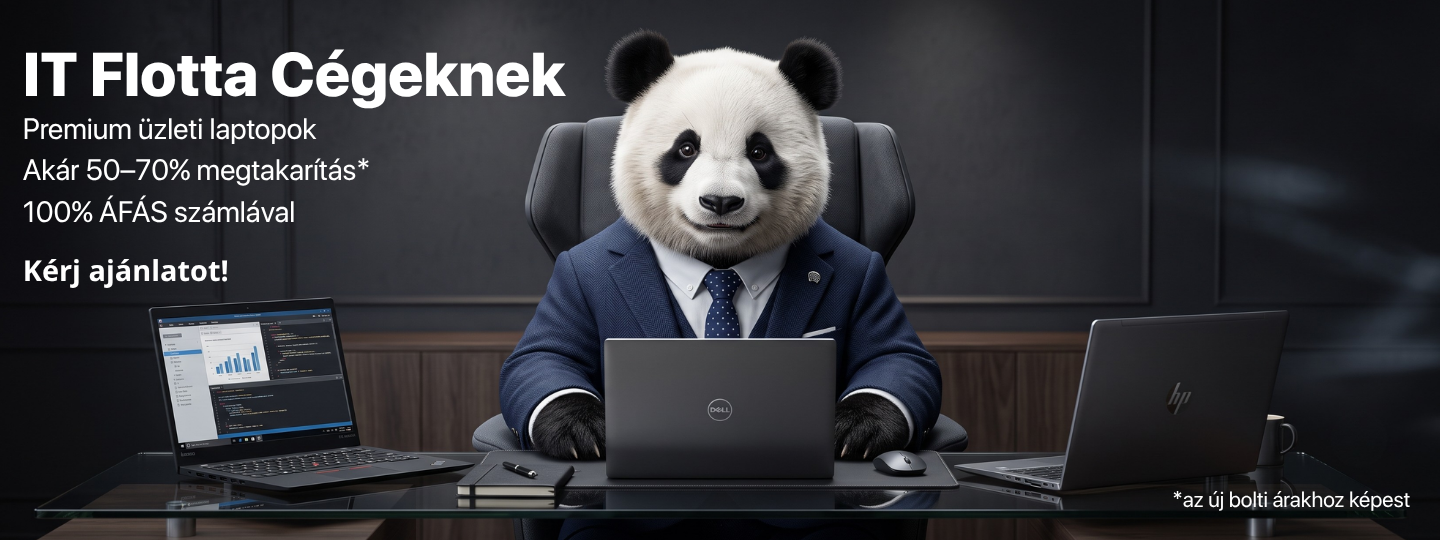 Prémium felújított IT flotta és üzleti laptop ajánlat cégeknek – ThinkPad, Dell, HP