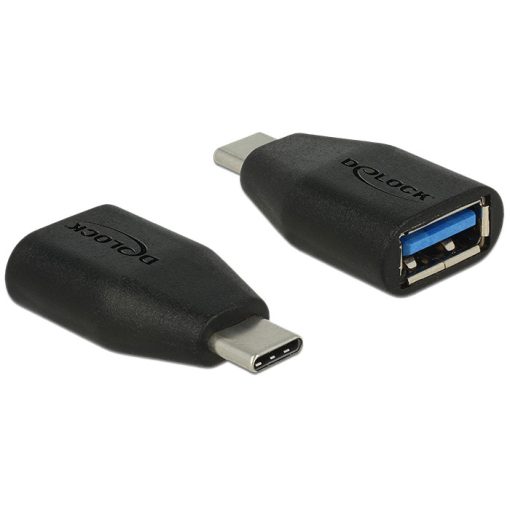 DeLock Adapter SuperSpeed USB 10 Gbps (USB 3.1 Gen 2) USB Type-C male > Type-A female