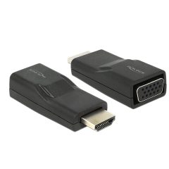 DeLock Adapter HDMI male > VGA female Black