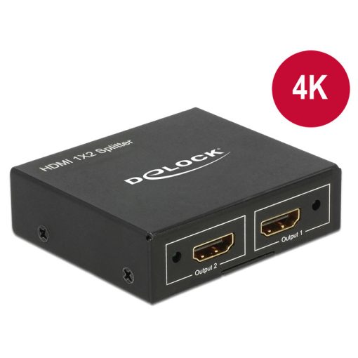 DeLock HDMI Splitter 1x HDMI in > 2x HDMI out 4K