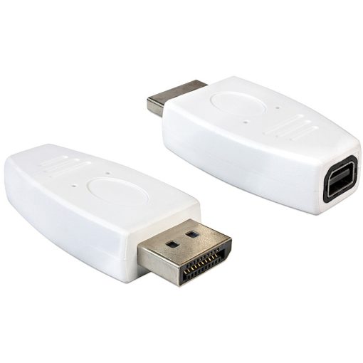 DeLock Adapter Displayport 1.2 male > Displayport mini female