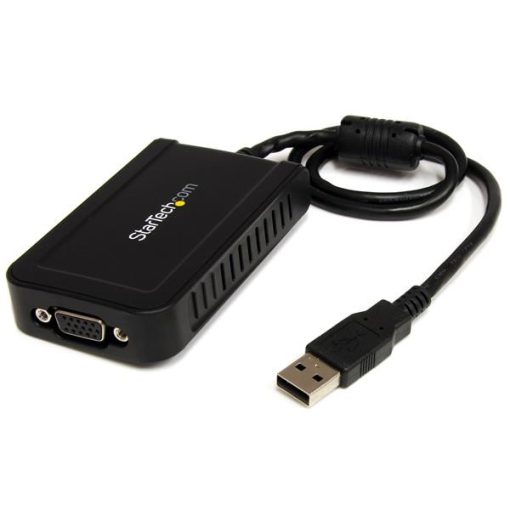 Startech USB2VGAE3 USB -> VGA multi monitor Black