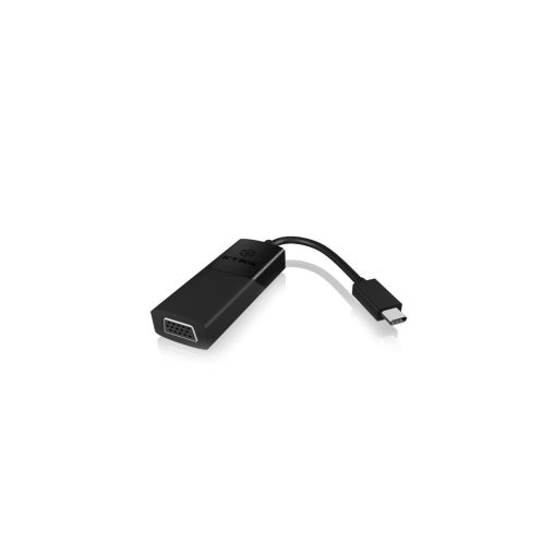 Raidsonic IB-AC533-C USB Type-C to VGA adapter Black