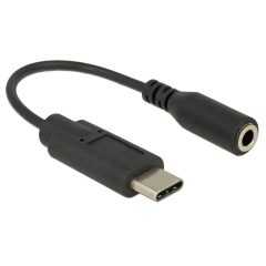   DeLock Audio Adapter USB Type-C male > Stereo Jack female 14cm