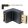 DeLock Displayport 1.1 male > Displayport female angled down Adapter Black