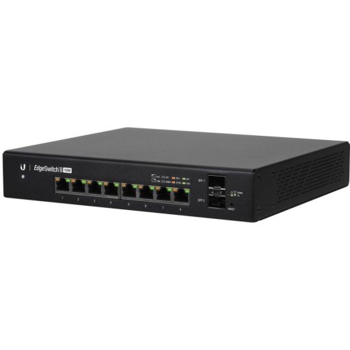 Ubiquiti EdgeSwitch 8 150W Managed PoE+ Gigabit Switch with SFP