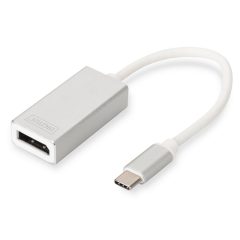   Digitus DA-70844 USB Type-C 4K DisplayPort Graphics Adapter White