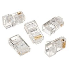   Gembird RJ45/LC-8P8C-001/10 Modular plug 8P8C for solid CAT5 LAN cable UTP 10 pcs per bag