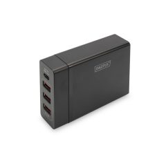 Digitus 4-Port USB Charger, 72W, 1xUSB-C (Power Delivery),