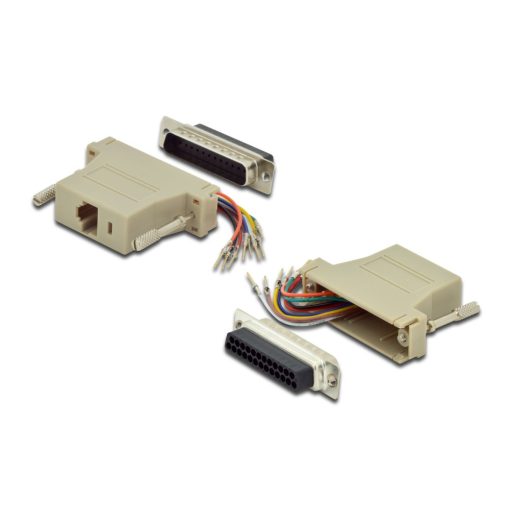 Assmann Adapter, DB25, RJ45, Modular