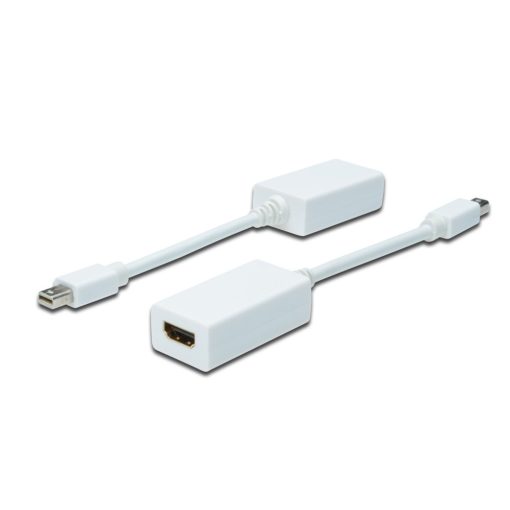 Assmann DisplayPort adapter cable, mini DP - HDMI type A