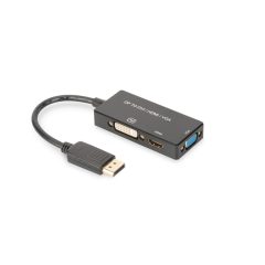 Assmann DisplayPort converter cable, DP - HDMI+DVI+VGA