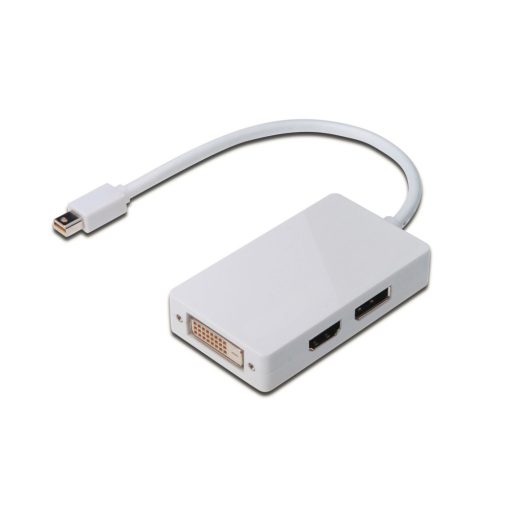 Assmann DisplayPort splitter cable, miniDP - DP+HDMI+DVI