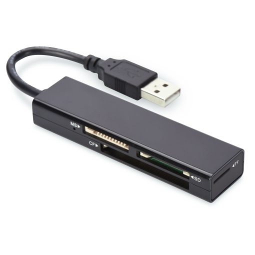 Ednet USB 2.0 4-port Card Reader Black
