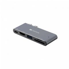   Canyon CNS-TDS05DG Thunderbolt 3 docking station 5-in-1 Dark Gray