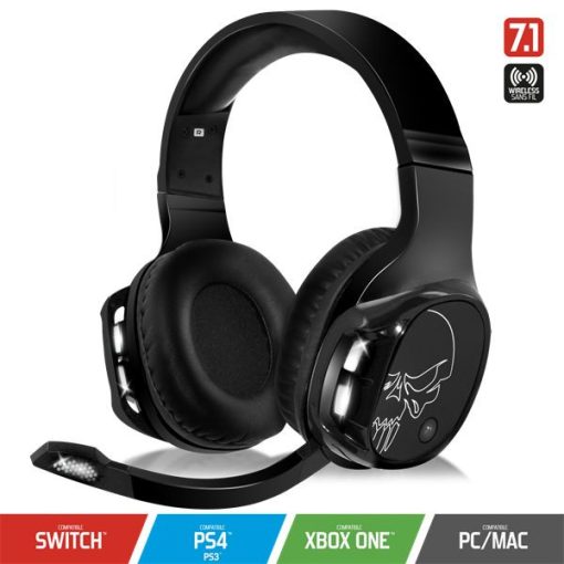 Spirit Of Gamer MIC-XH1100 7.1 Wireless Headset Black