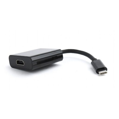 Gembird A-CM-HDMIF-01 USB-C to HDMI adapter Black