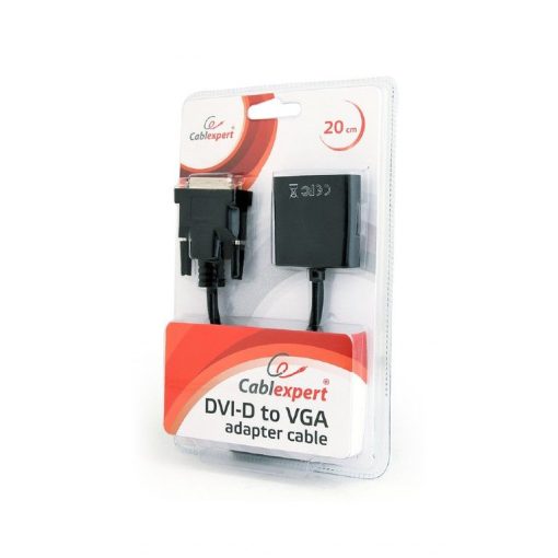 Gembird AB-DVID-VGAF-01 DVI-D to VGA adapter cable blister Black