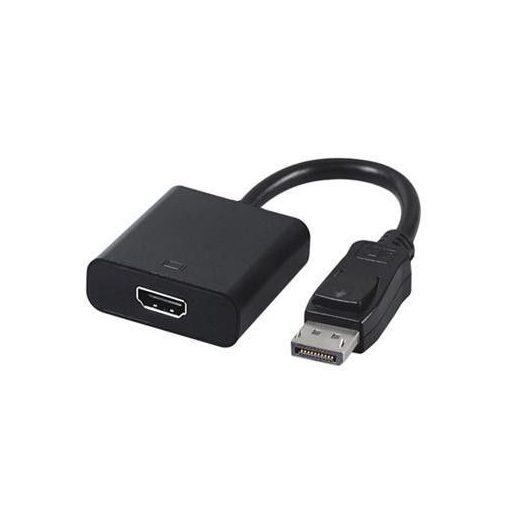 Gembird A-DPM-HDMIF-002 DisplayPort to HDMI adapter cable Black