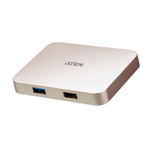 ATEN UH3235 USB-C 4K Ultra Mini Gaming Dock with Power Pass-through