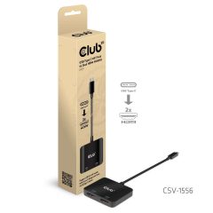 Club3D USB Type C MST Hub to Dual HDMI 4K60Hz M/F