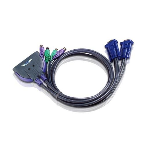 ATEN CS62S-AT 2-Port PS/2 VGA Cable KVM Switch