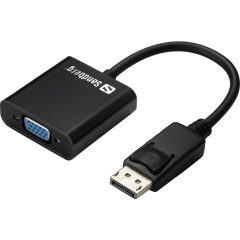 Sandberg Adapter DisplayPort>VGA Black