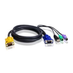 ATEN PS/2-USB KVM Cable 3m Black