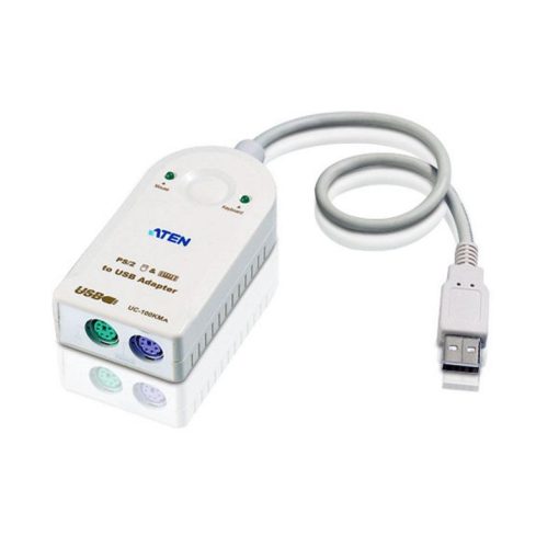 ATEN UC100KMA PS/2 to USB Adapter with Mac support (30cm) White