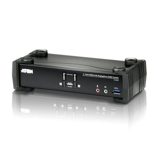 ATEN 2-Port USB 3.0 4K DisplayPort KVMP Switch