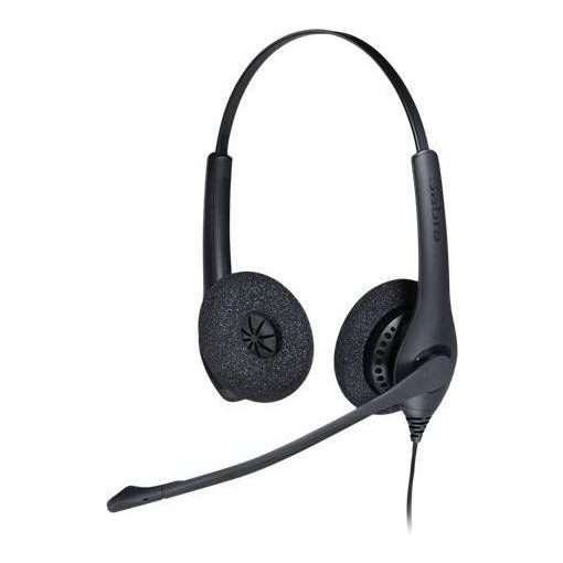 Jabra Biz 1500 Duo Headset Black