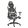 Platinet Omega Varr Flash Gaming Chair Black/White