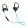 Esperanza EH188B Bluetooth Sport headset Blue