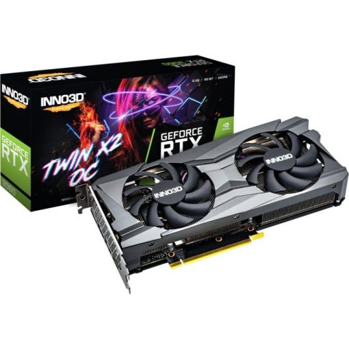 Inno3D GeForce RTX 3060 12GB DDR6 Twin X2 OC (LHR)