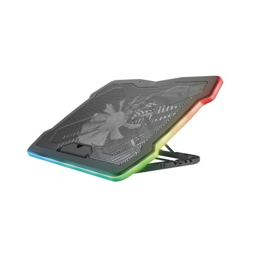 Trust GXT 1126 Aura RGB Multicolour-illuminated Laptop Cooling Stand