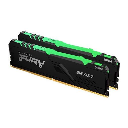 Kingston 32GB DDR5 5200MHz Kit(2x16GB) Fury Beast RGB