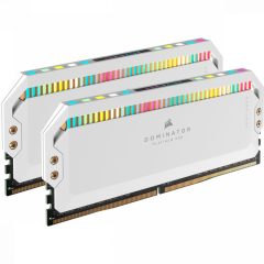   Corsair 32GB DDR5 5200MHz Kit(2x16GB) Dominator Platinum RGB White