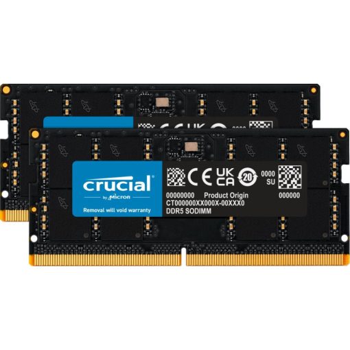 Crucial 64GB DDR5 4800MHz Kit(2x32GB) SODIMM