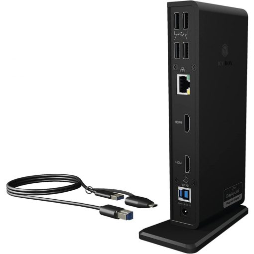 Raidsonic IcyBox IB-DK2251AC USB3.0 Multi-DockingStation Black