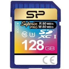 Silicon Power 128GB Superior Pro SDXC Class 10 UHS-1 (U3)