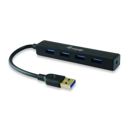 EQuip 4-Port USB 3.2 Gen 1 Hub Black