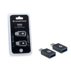 Conceptronic  DONN03G USB-C to USB-A OTG Adapter (2-Pack)