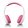 Lenco HP-010PK Headphone for Kids Pink