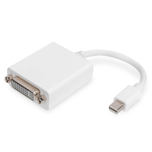 Digitus Mini DisplayPort Adapter/Converter Mini DP to DVI-I 0,15m White