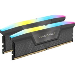   Corsair 32GB DDR5 6000MHz Kit(2x16GB) Vengeance RGB AMD Expo Black