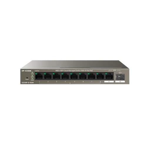 IP-COM G2210P-8-102W 9GE+1SFP Cloud Managed Switch With 8-Port PoE