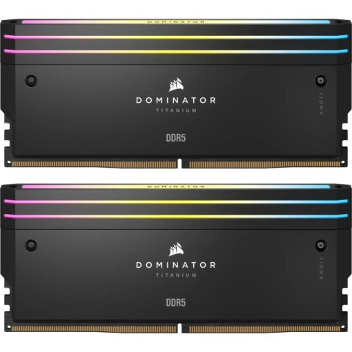 Corsair 48GB DDR5 6000MHz Kit(2x24GB) Dominator Titanium RGB Black