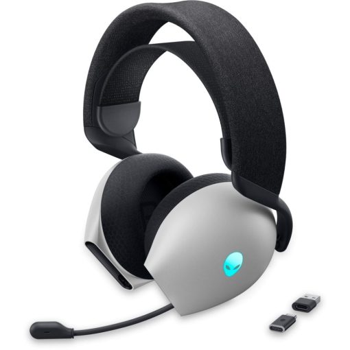 Dell AW720H Alienware Dual-Mode Wireless Gaming Headset Lunar White