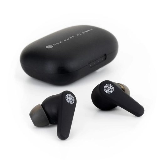 OUR PURE PLANET Signature True Wireless Earpods Black