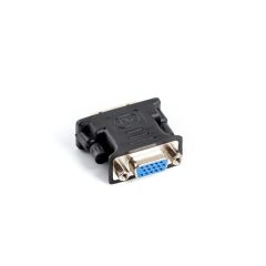 Lanberg DVI to VGA male/famale adapter Black